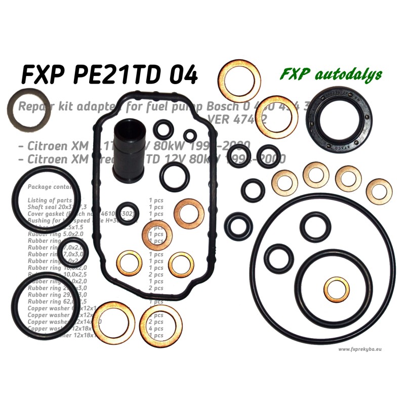 Repair kit FXP PE21TD04
